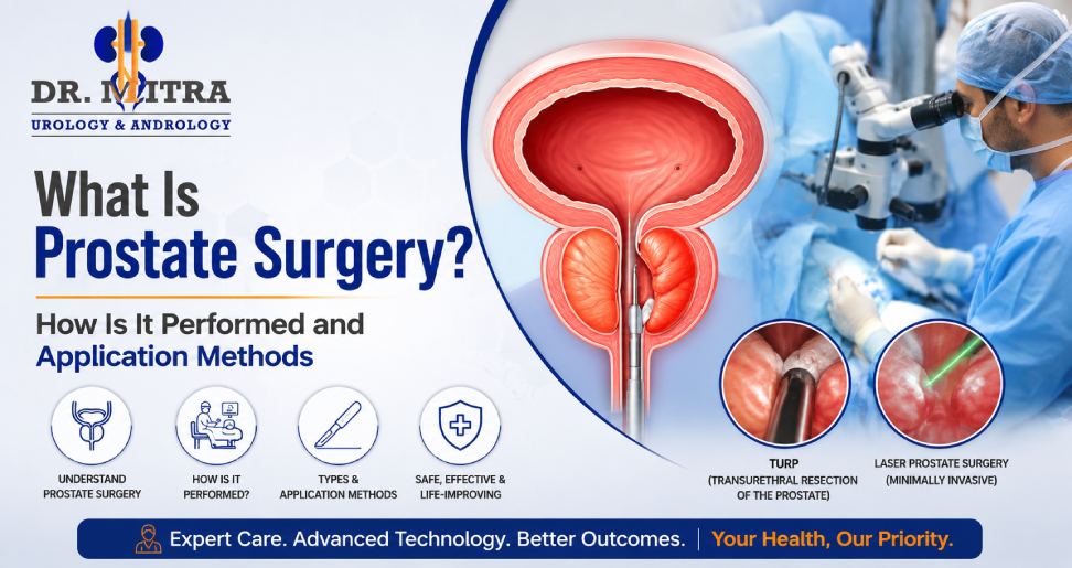 What Is Prostate Surgery How Is It Performed and Application Methods