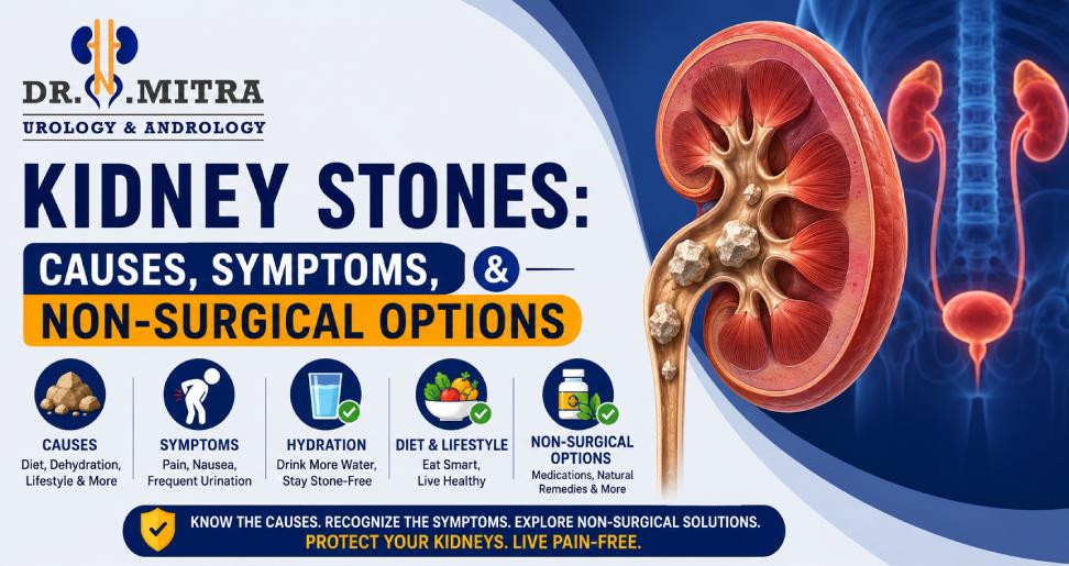 Kidney Stones Causes, Symptoms, and Non-Surgical Options