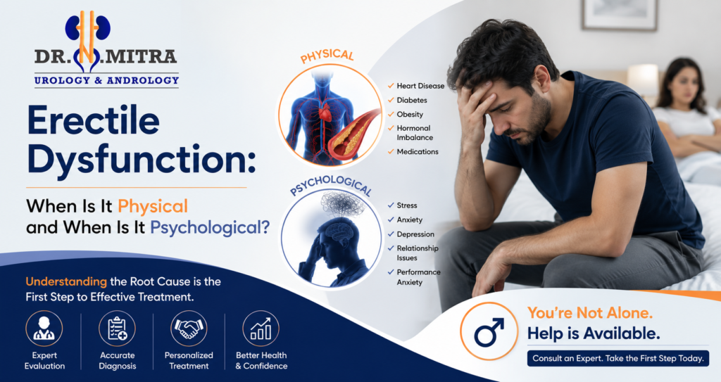 Erectile Dysfunction: Physical vs Psychological Causes | Dr. N. Mitra